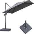 PURPLE LEAF 10 FT Cantilever Patio Umbrella by Unknown