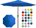 JEAREY 9FT Outdoor Patio Umbrella Outdoor Table Umbrella by JEAREYOutdoorsCollection