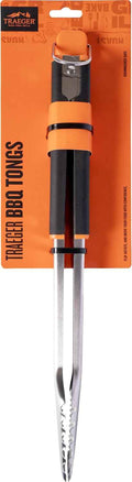 Traeger Grills BAC790 Stainless Steel BBQ Tongs Dishwasher Safe Grill Accessory