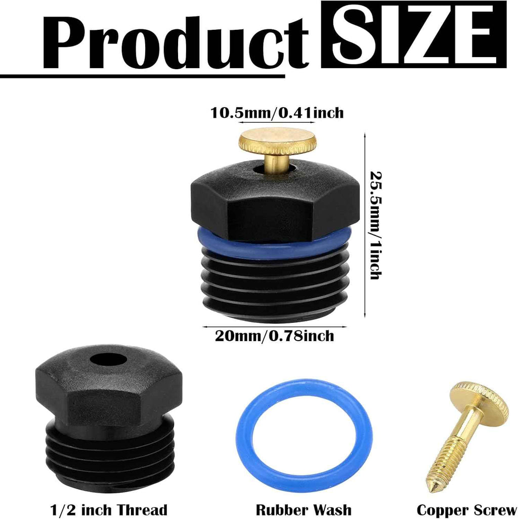 30 Pcs Sprinkler Nozzle 1/2 Inch Garden Misting Nozzles Adjustable 360 Degree Lawn Watering Universal Micro Irrigation Sprinkler Heads for Agriculture Lawn Watering Irrigation System