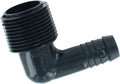 Orbit 3 Pack 3/4 Inch x 1/2 Inch Barb Elbow Funny Pipe Fitting Adapter