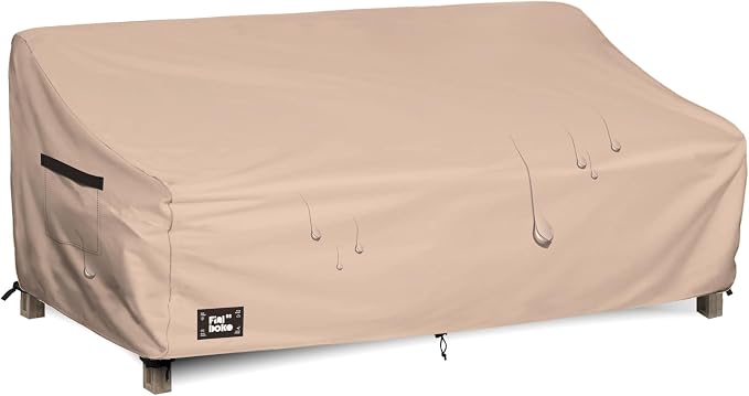 3-Seater Outdoor Couch Cover, 93Wx40Dx35H Inches Patio Furniture Covers by Unknown