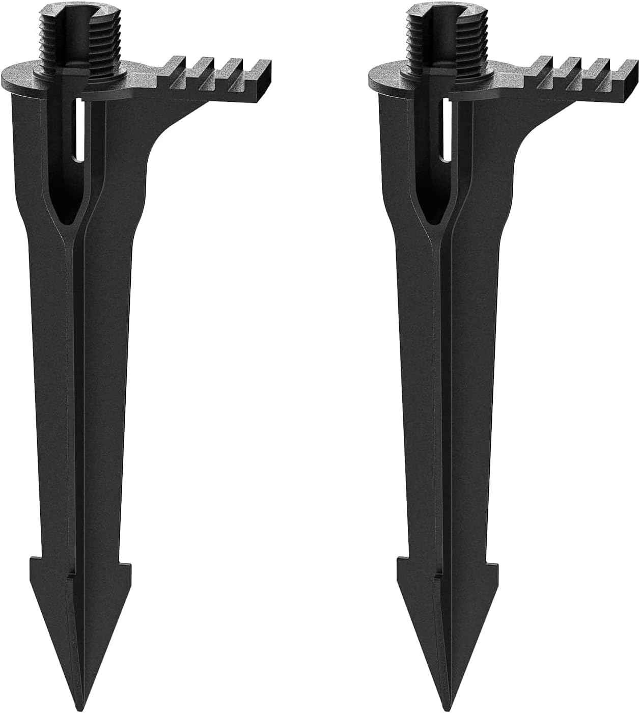 GOODSMANN Landscape Light Stakes 2PCS Path Lights Replacement Stakes 3/4-14NPSM Metal Spikes for Outdoor Lighting Low Voltage Landscape Lights Compatible with GOODSMANN Landscape Lighting