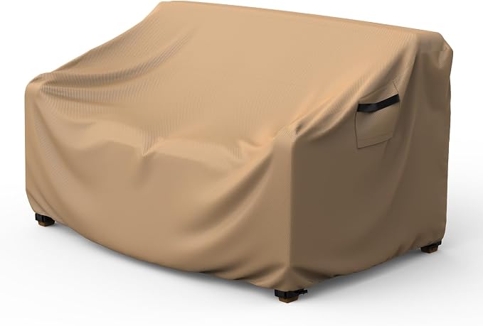 Heavy Duty Patio Sofa Cover, Mrrihand 2-Seater Outdoor Sofa Loveseat Cover by Mrrihand