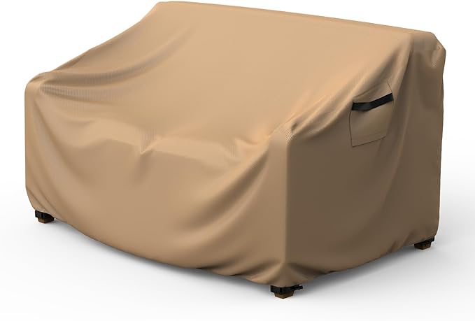 Mrrihand Heavy Duty Patio Sofa Cover, 3-Seater Outdoor Sofa Loveseat Cover by Mrrihand