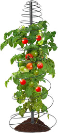 Spiral Trellis for Climbing Plants Outdoor, 45 Inch Tall Heavy Duty Metal by EUIJOIP