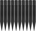 10pcs Plastic Ground Spikes, Solar Torch Lights, Stake Spikes Plug Replacement for Garden Lawn Light, Suitable for 0.63 Inch Diameter