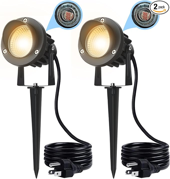 20W Dusk to Dawn Led Outdoor Light 120V 3000K 2000lm Warm White LED Spot Lights by Fulanzaren