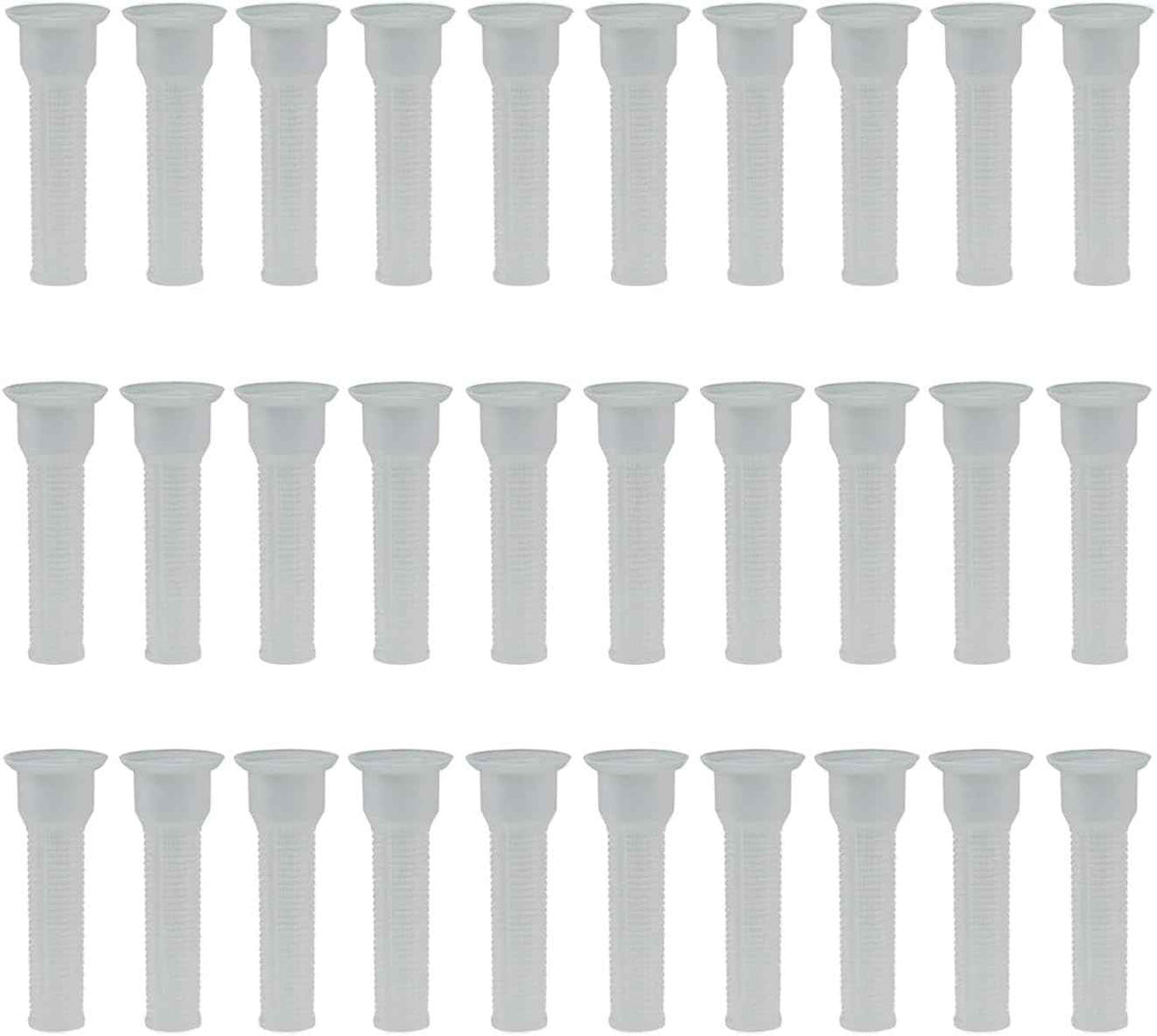 30Pcs Irrigation Nozzle Accessories Quick Installation Sprayer Filter Sprayer Sprinkler for Garden Hose Attachment Adjustable Misting Sprinkler Head