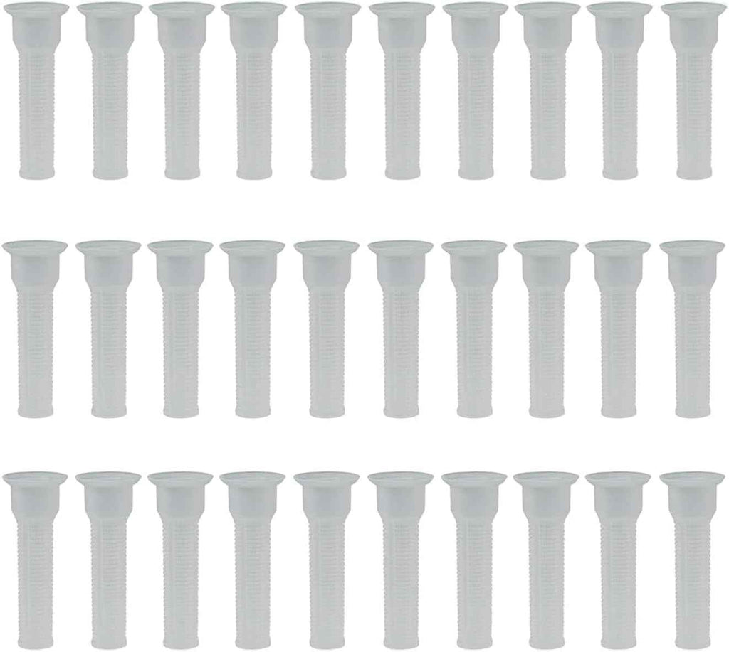 30Pcs Irrigation Nozzle Accessories Quick Installation Sprayer Filter Sprayer Sprinkler for Garden Hose Attachment Adjustable Misting Sprinkler Head