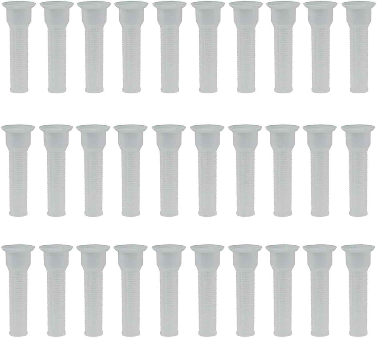 30Pcs Irrigation Nozzle Accessories Quick Installation Sprayer Filter Sprayer Sprinkler for Garden Hose Attachment Adjustable Misting Sprinkler Head