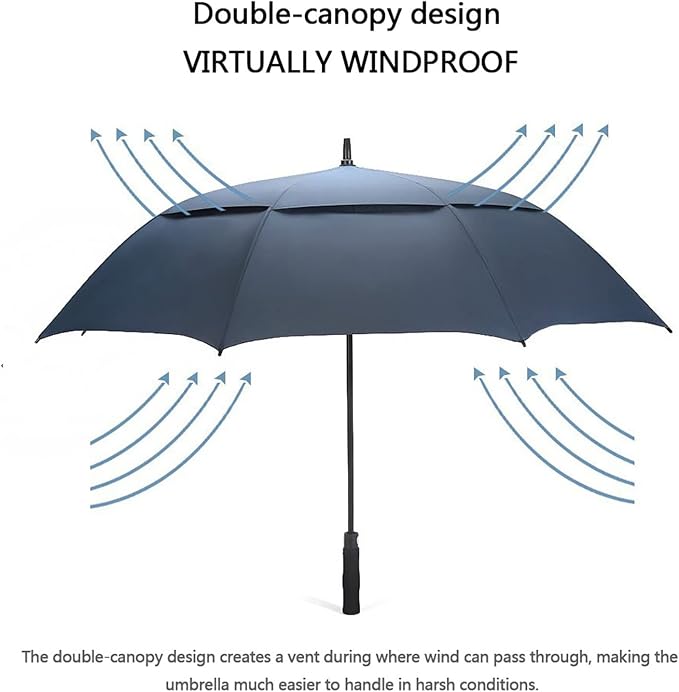 G4Free 47/54/62/68/72 Inch Automatic Open Golf Umbrella Oversize Extra Large - Image 4