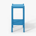WestinTrends Malibu 36" Outdoor Adirondack HDPE 2-Tier Patio Side Table by WestinTrends