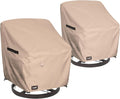 JinHrtoyi Outdoor Chair Covers 2 Pack, 27Wx32Dx36H inches Patio Chair Cover by JinHrtoyiFurnitureCovers