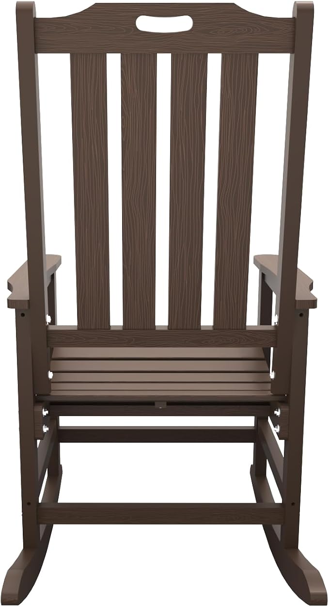 Oversized Rocking Chair Set of 2, Outdoor Rocking Chair - Image 6