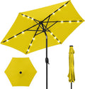 Best Choice Products 7.5ft Outdoor Solar Market Table Patio Umbrella by BestChoiceProducts