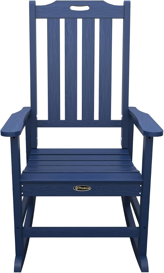 Oversized Rocking Chair Set of 4, Outdoor Rocking Chair - Image 4