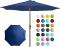 JEAREY 9FT Outdoor Patio Umbrella Outdoor Table Umbrella by JEAREYOutdoorsCollection