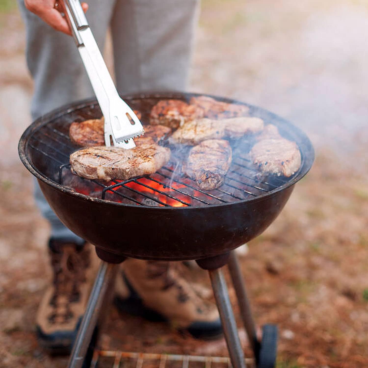 BBQ Utensil Set Stainless Steel Professional Barbecue Accessories | Grill Tool, With Bag, Easy to Carry