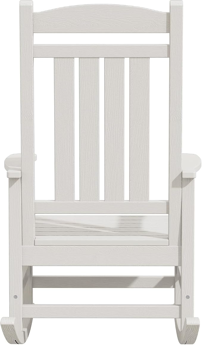 KINGYES HDPE Rocking Chairs Outdoor, Patio Rocking Chairs - Image 11