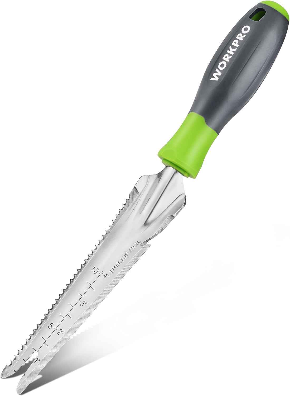 WORKPRO 5-in-1 Hand Weeder Puller, Stainless Steel Garden Trowel | Gardening Weeding Tool for Easy Weeder Removal, Planting, Weeding, Flower & Vegetable Care in Garden Lawn Yard