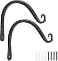FEED GARDEN 2 Pack 8 Inch Hanging Plant Bracket Wall Hooks Decorative Plant by FEEDGARDEN