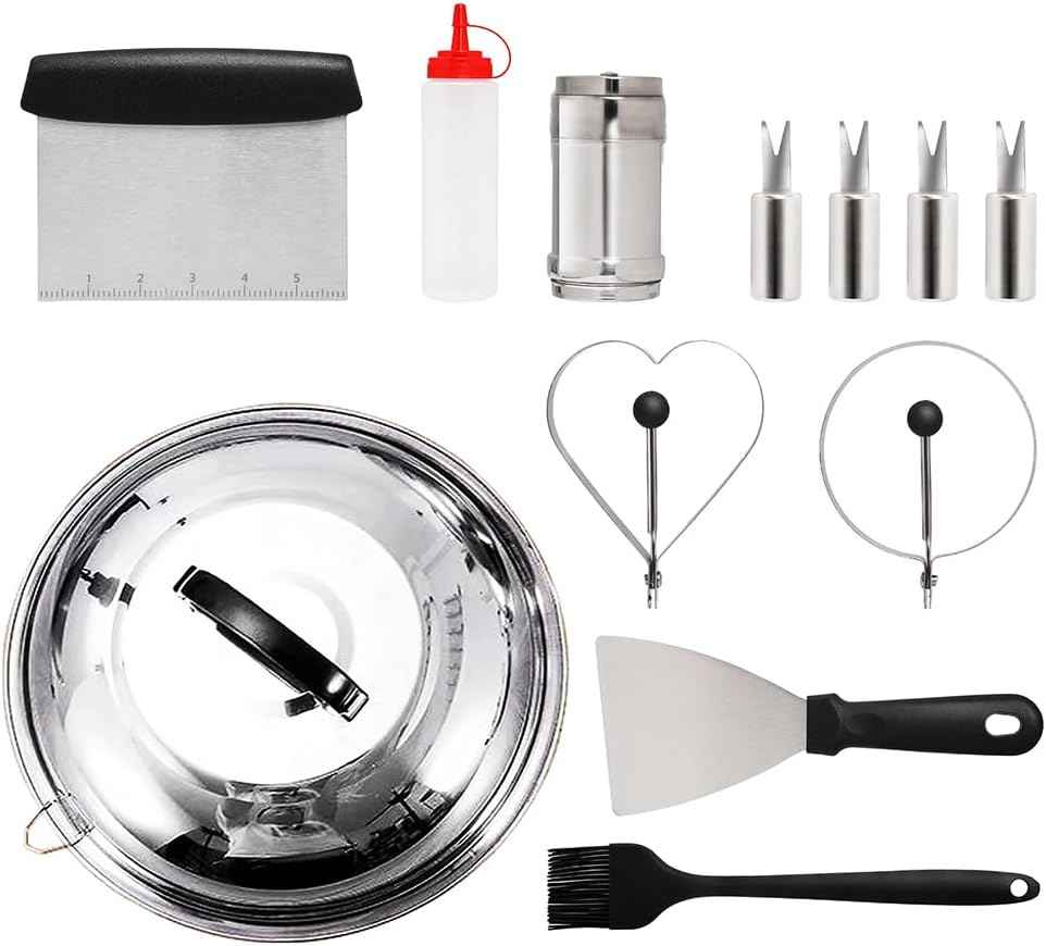 Dr. Camp Grill Accessories Set BBQ Grill Tools Set Heavy Duty Stainless Steel Grilling Tools Kit Complete Barbecue Tool Set for Outdoor Grill
