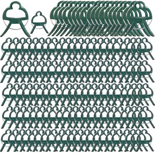 GXXMEI 80PCS Plant Clips 2 Sizes Adjusting Reusable Garden Plant Supports Clips for Supporting Stems of Flower Vine Vegetables Tomatoes Climbing