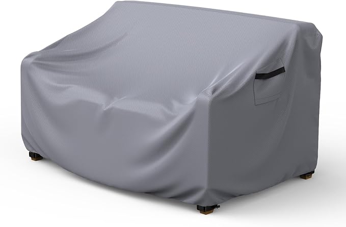 Heavy Duty Patio Sofa Cover, Mrrihand 3-Seater Outdoor Sofa Loveseat Cover by Mrrihand