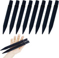 8pcs Landscape Light Stakes Plastic Ground Spikes ABS Ground Spikes Solar Lights Replacement Stakes Garden Lights Landscape Security Light 8.25 Inch