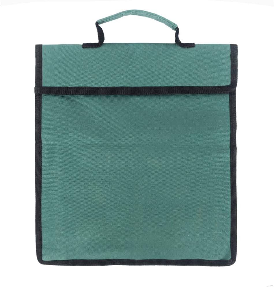 Garden Kneeler Tool Bag - Portable Oxford Cloth with Multiple Pockets, Folding Mesh Gardening Tool Storage Pouch and Holder for Outdoor Gardening