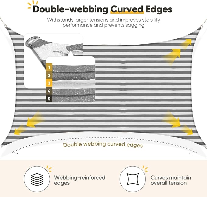 Quictent 20x26ft Sun Shade Sail - Image 4