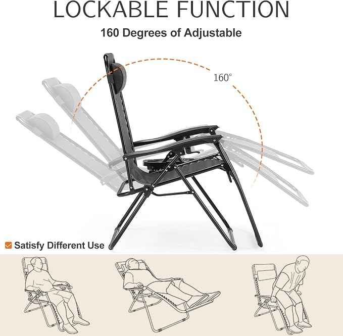 Sweetcrispy Zero Gravity Chairs