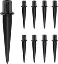 Metal Replacement Stakes for Solar Lights 3/4 inch (0.78" Actual), 8 Pack | Optimized Ground Anchoring Ensures Stability. Weather-Resistant Finish Prevents Corrosion. Perfect for Pathway & Landscape.