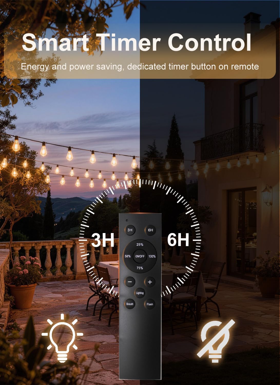200FT Outdoor String Lights Waterproof, 76+2 Shatterproof S11 LED Bulbs, Extra Long Patio Lights for Outside, Bistro Cafe Decor, Backyard Garden Hanging Lights, Outside Fence Light String