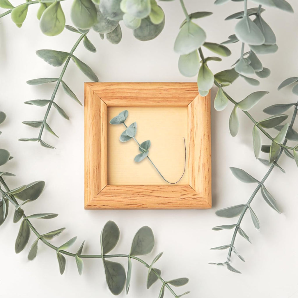 Sukh 24pcs Artificial Eucalyptus Stems - Faux Eucalyptus Branches Decor | Realistic Fake Greenery Plant, Flower Bouquet for Vase Filler, Wedding Centerpiece, Christmas, Home Indoor Outdoor Decoration