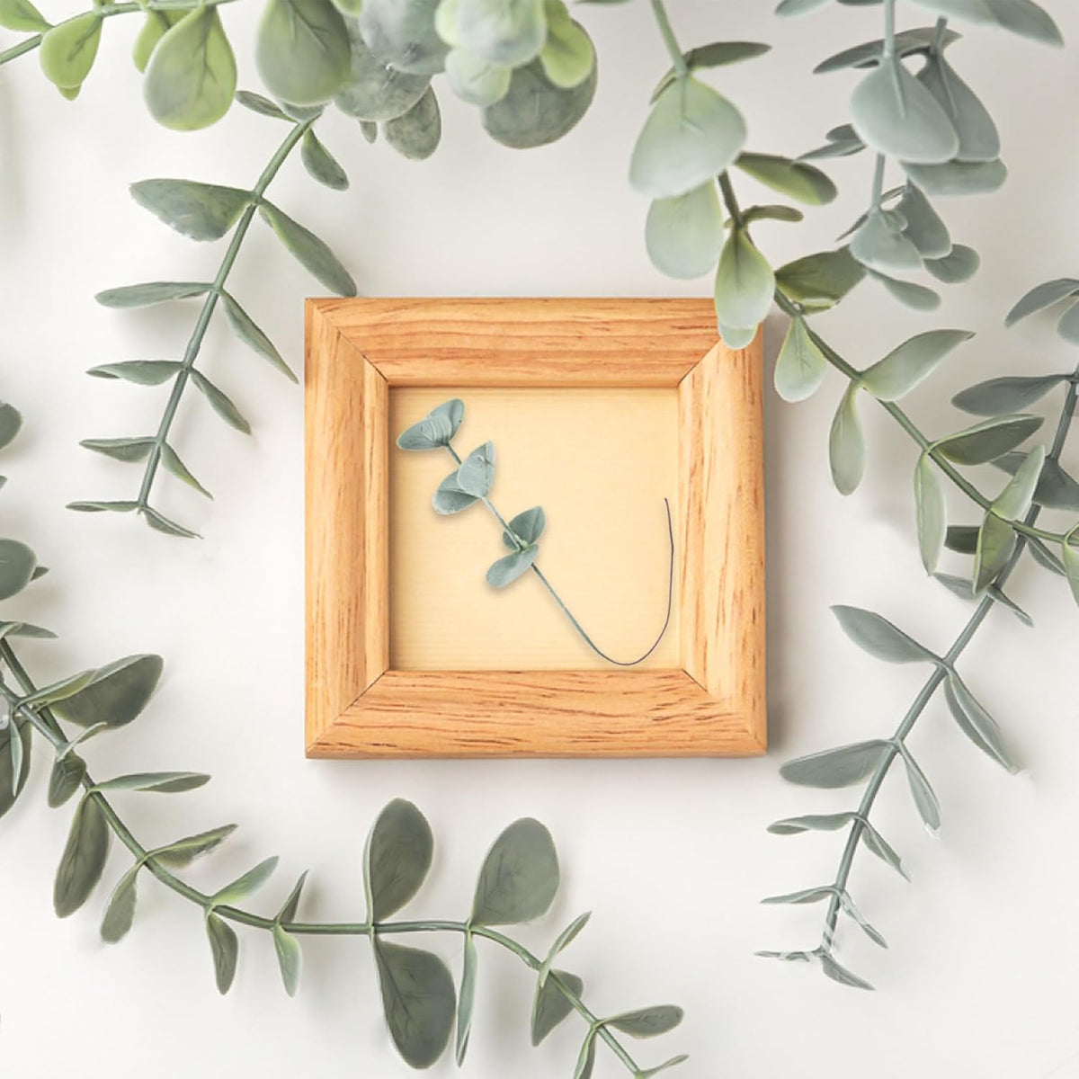 Sukh 24pcs Artificial Eucalyptus Stems - Faux Eucalyptus Branches Decor | Realistic Fake Greenery Plant, Flower Bouquet for Vase Filler, Wedding Centerpiece, Christmas, Home Indoor Outdoor Decoration