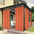 BONZER Outdoor Curtains for Patio Water Resistant Heavy Privacy Light Filtering by Bonzer