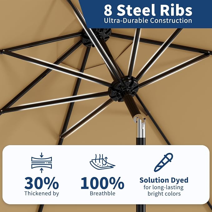 10 ft Patio Umbrella - Image 2
