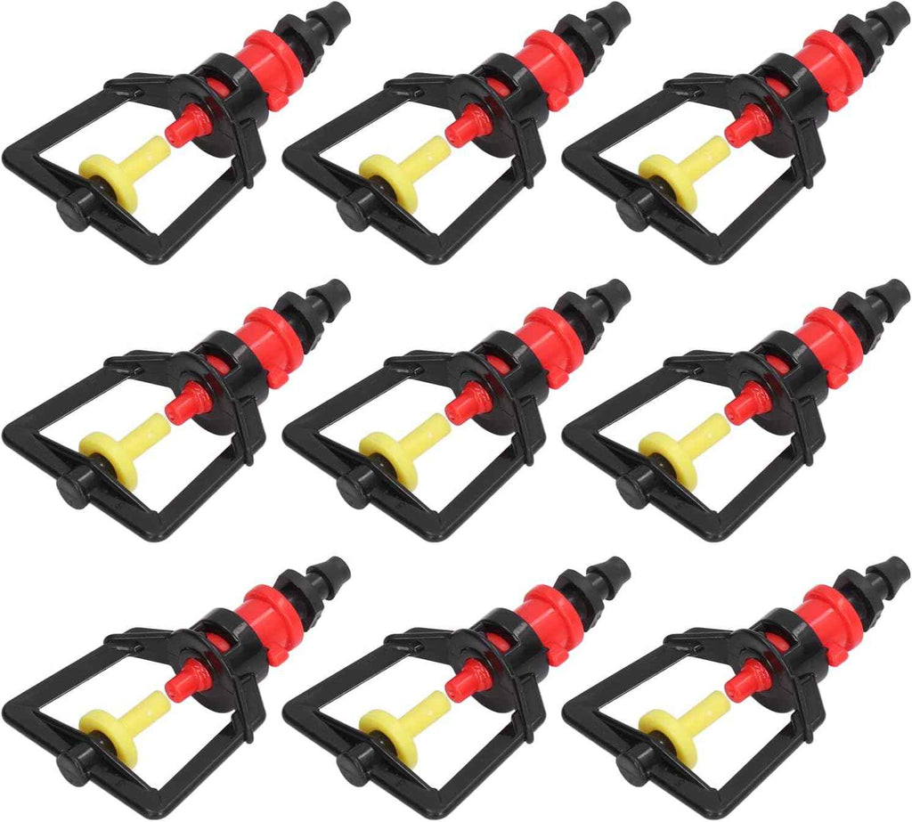 30 Sets Irrigation Sprinkler Water Saving Plastic Nozzle Connector Kit Garden Lawn Accessories
