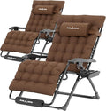 UDPATIO Oversized Zero Gravity Chair Chairs, Patio Recliner, Foldable Heavy by UDPATIO