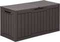 YITAHOME 80 Gallon Outdoor Storage Box, Large Water Resistant Resin Deck Box by YITAHOME