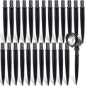 Angoily 25pcs Solar Light Stakes, 5.5X0.55inch Ground Spikes Light Replacement Stakes, Halloween for Garden Lighting Landscape Yard Pathway Lamps Pole, Outdoor Lighting Accessories