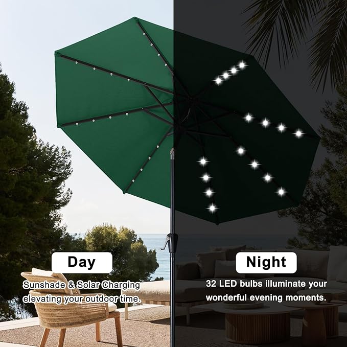 ABCCANOPY Durable Solar Led Patio Umbrellas - Image 4