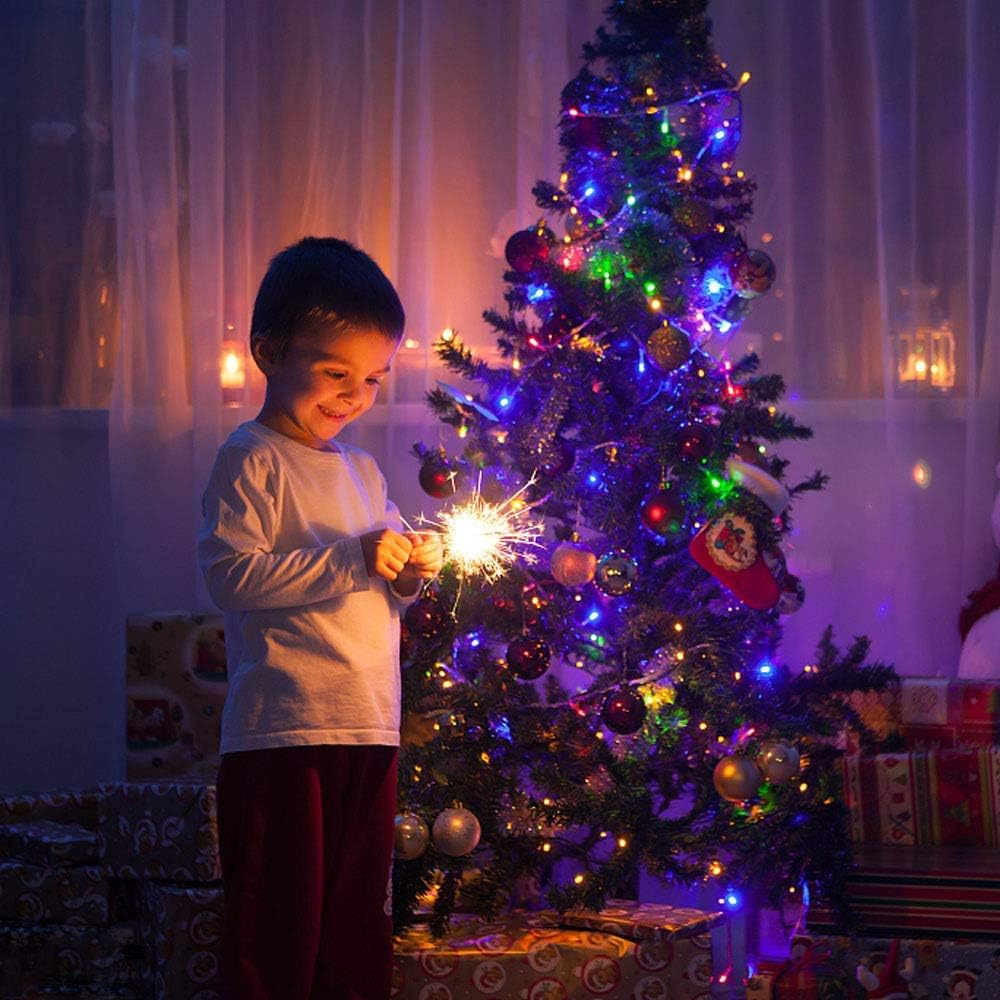 300 LED 108FT 8Modes Christmas String Lights Christmas Tree Lights | End-to-End Plug IP55 Outdoor Waterproof UL Certificated Indoor Patio Wedding Christma Trees Parties Decoration Multicolor