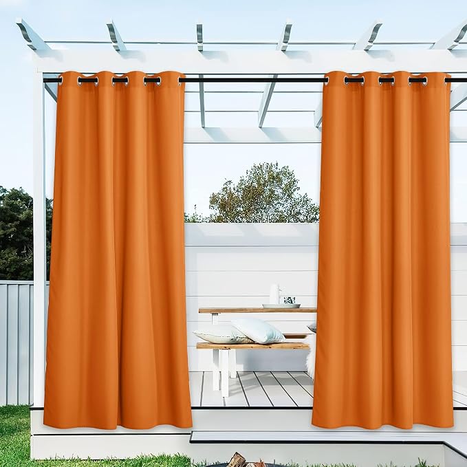 NICETOWN Canvas Outdoor Curtains by NICETOWN