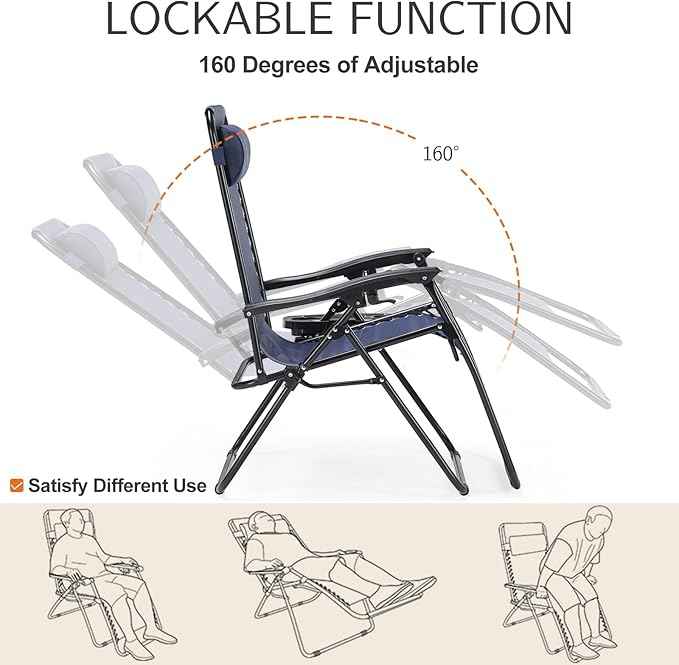Sweetcrispy Zero Gravity Chairs
