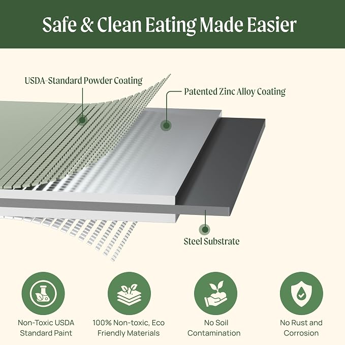 Vego garden 26" Extra Tall Raised Garden Bed Kits, 10 in 1 Modular Raised - Image 4