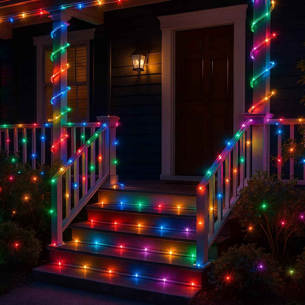 66ft 200 LED Waterproof Rope Lights, Color Changing Fairy String Lights with Remote, 16 Colors & 8 Modes for Outdoor/Indoor Decor, Patio, Garden, Party, Wedding, Halloween, Christmas, Bedroom Lighting