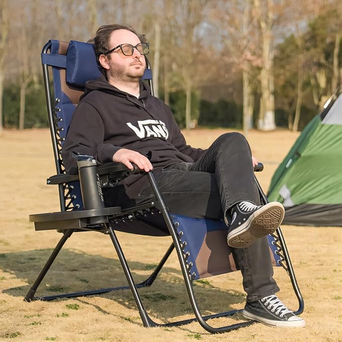 Zero Gravity Chair Oversized Padded Recliner - Image 2